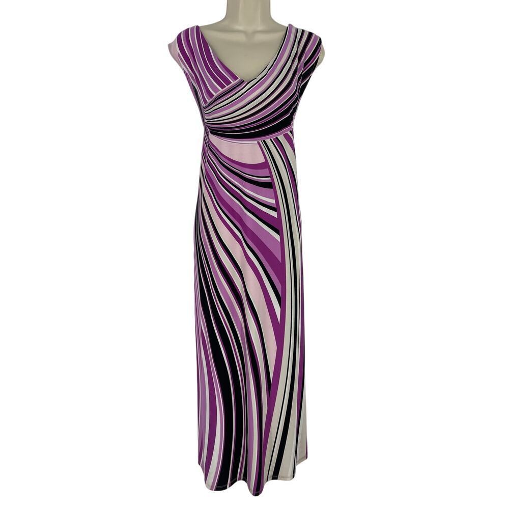 Avenue Purple Maxi Dress (B11#1)